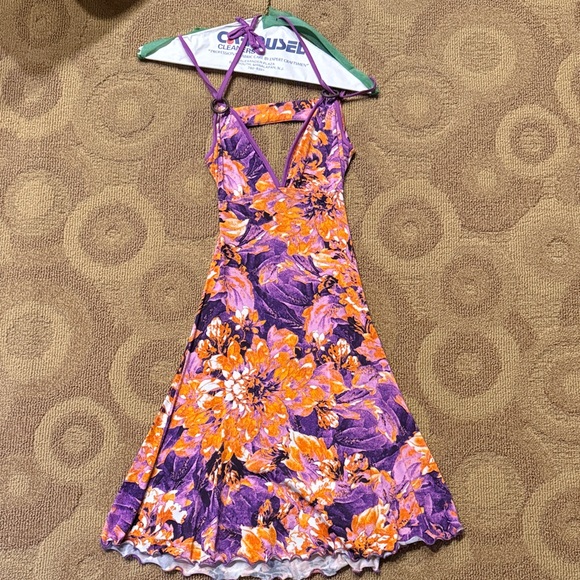Vintage Roberto Cavalli Floral Women's Dress - Picture 1 of 3